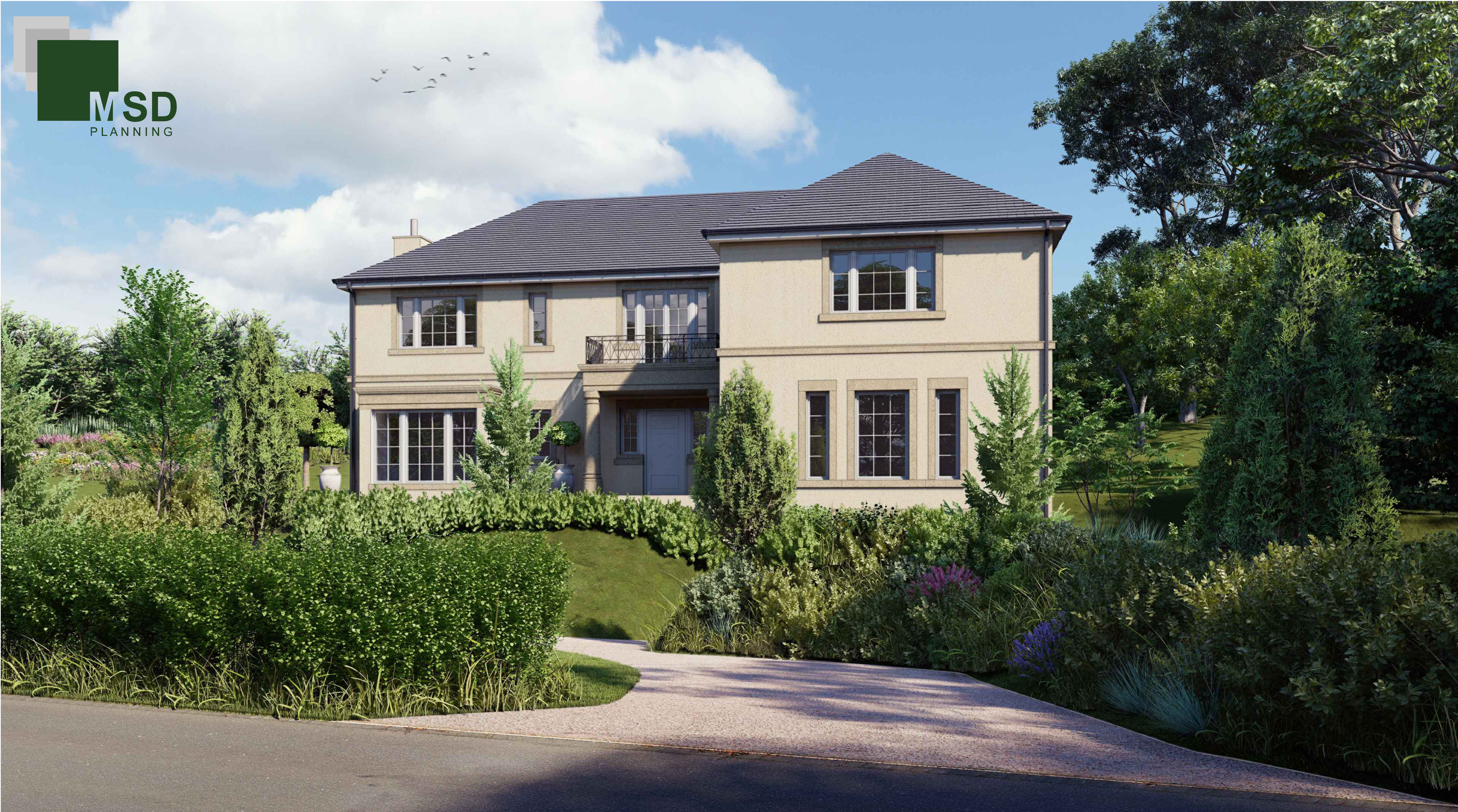 Replacement dwelling Horsmonden Kent